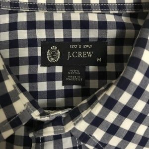 J.Crew Men's Plaid Button Down Shirt